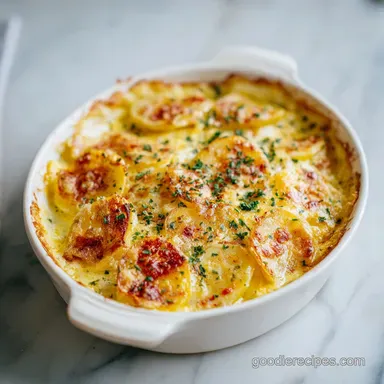 Copycat Ruth's Chris Potatoes Au Gratin Recipe for 8 Servings