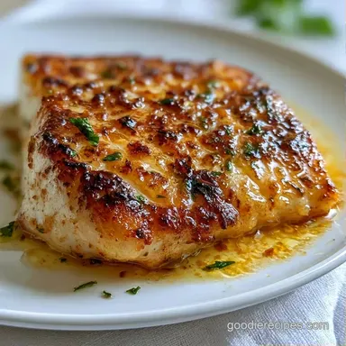 Seasoned Grilled Fish Fillet with Paprika Recipe Card