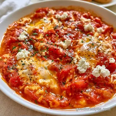 Shakshuka with Feta for 4 Servings
