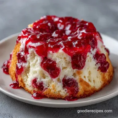 Shortcut Jello Poke Cake for 12 Servings Recipe Card