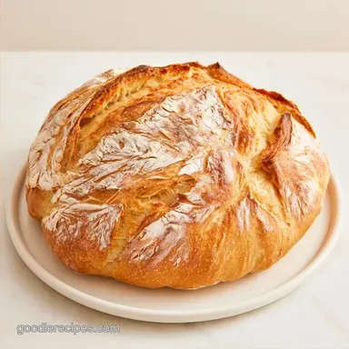 Simple Four Ingredient Bread for 1 Loaf