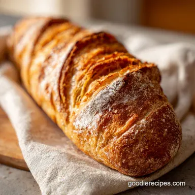 French Bread Recipe: Crusty Loaves in 3 Hours