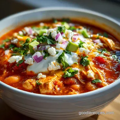 Slow Cooker Buffalo Chicken Chili: Make-Ahead Meal