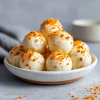 Spiced Pumpkin Truffles: Velvety Center