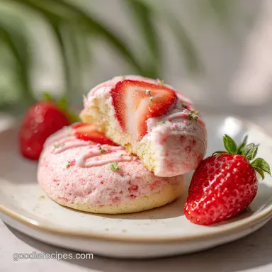 Strawberry Kiss Cookies in 20 Minutes: Tender Baked Treats Recipe Card