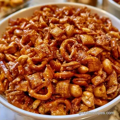 Sweet Salty Chex Mix for 8 Servings