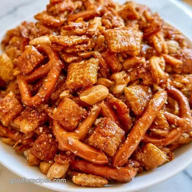 Savory Chex Mix: Party-Ready Recipe Card