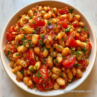Tuscan White Bean Salad in 10 Minutes