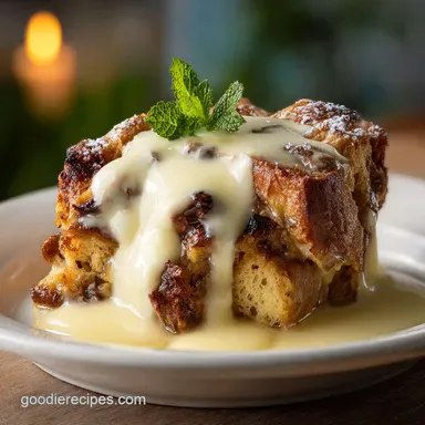 Bread Pudding Recipe with Silky Custard | 1h 5m Recipe Card
