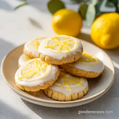 Lemon Cookies Recipe: Soft & Zesty in 25 Min Recipe Card