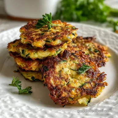 Zucchini Fritters: Crispy Baked in 25 Minutes