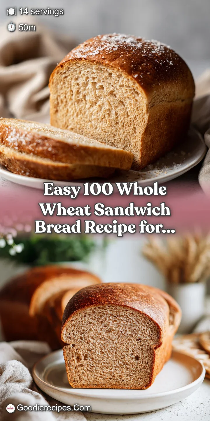 Close-up reveals the warm, golden hue and airy texture of fresh-baked whole wheat bread. A tempting, flavorful glimpse.