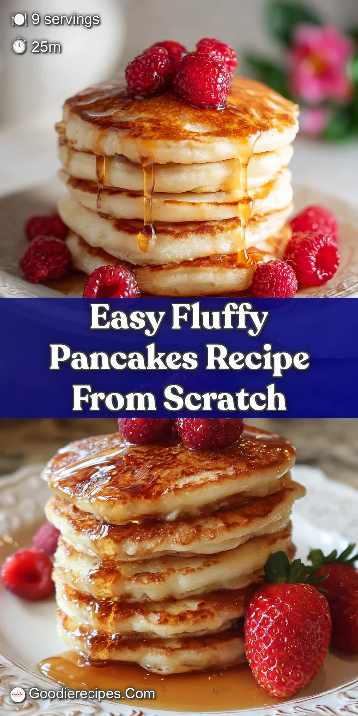 Close-up of a fluffy pancake revealing airy texture with steam rising. Golden edges and glistening syrup create contrast.