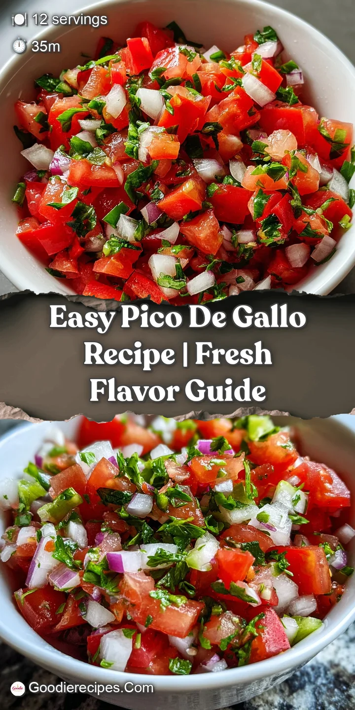 Close-up of chunky pico de gallo. Juicy tomatoes contrast with the crispness of onions and the bright green of cilantro.