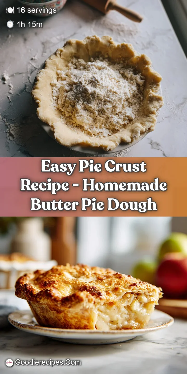 Close-up of a golden-brown, flaky pie crust with a slightly crisp texture, hinting at buttery goodness.