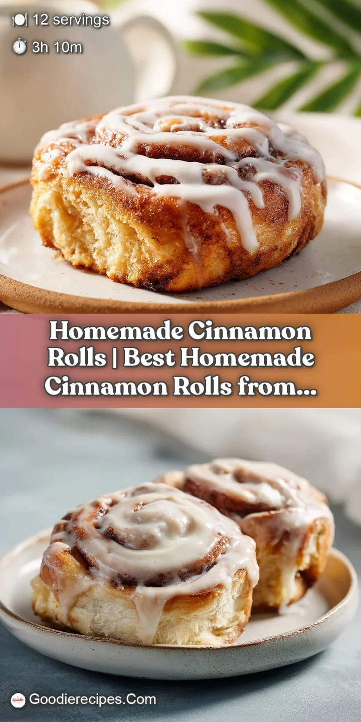 Close-up of a soft, doughy cinnamon roll with decadent swirls and a generous dollop of creamy frosting.