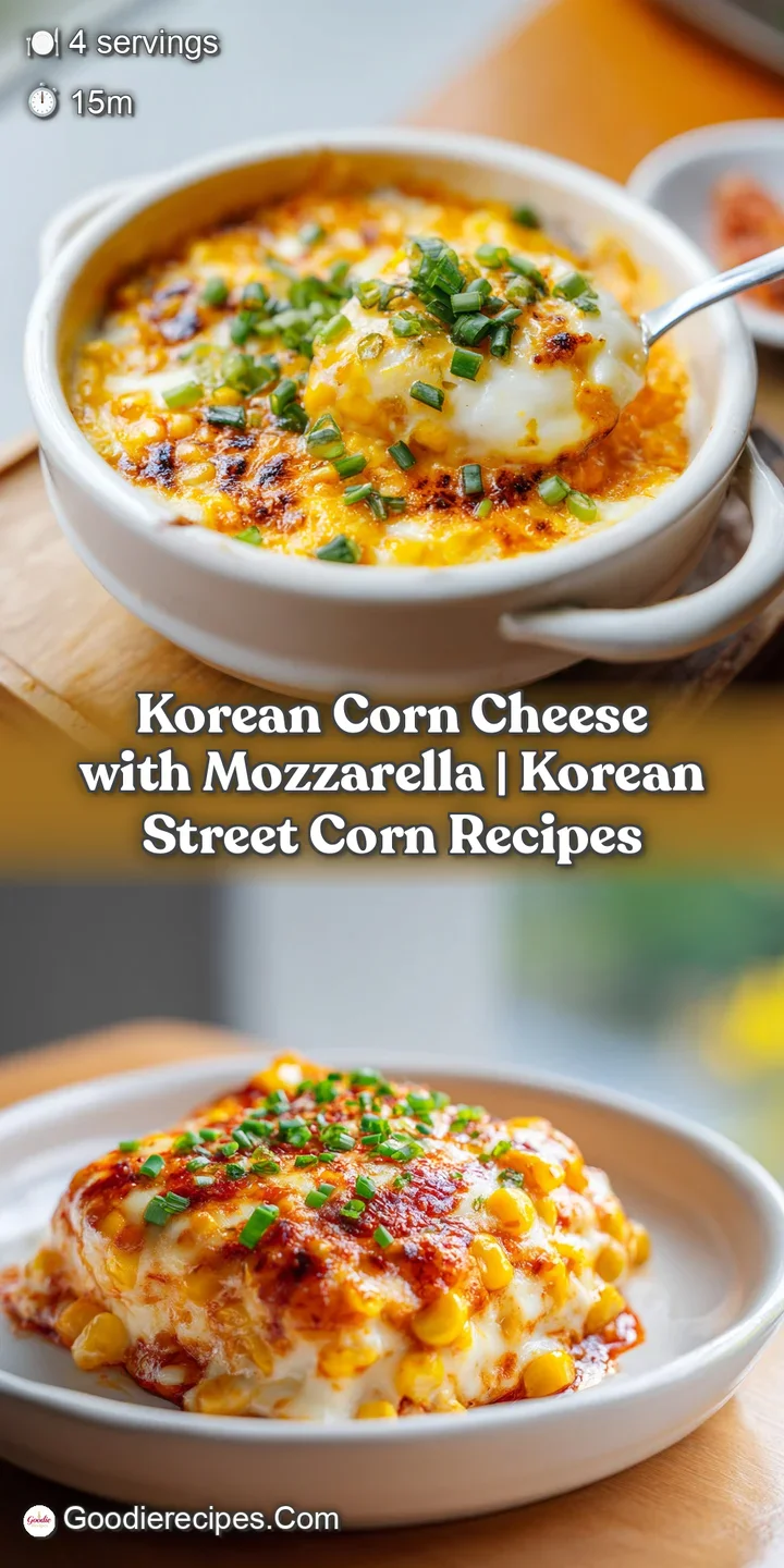 Close-up of stretchy, melted mozzarella pulling away from vibrant yellow corn, glistening and steaming hot.