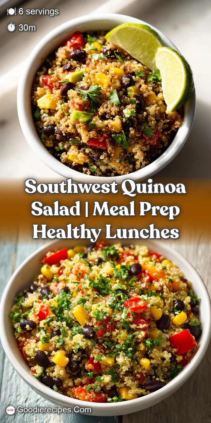 Close-up of a Southwestern quinoa salad showcasing the textures of fluffy quinoa, crisp corn, and vibrant cilantro.