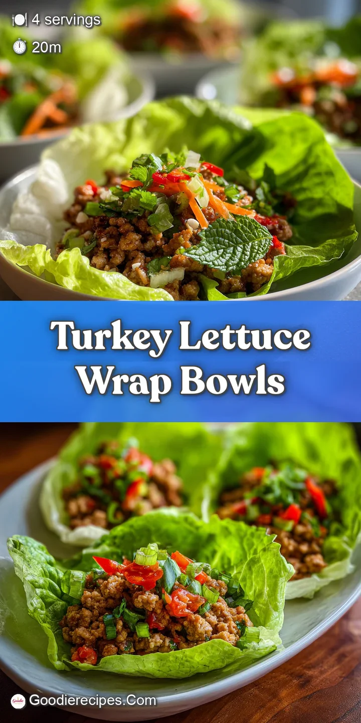 Close-up of juicy ground turkey and colorful diced vegetables glistening with a savory sauce, nestled inside crisp lettuce.