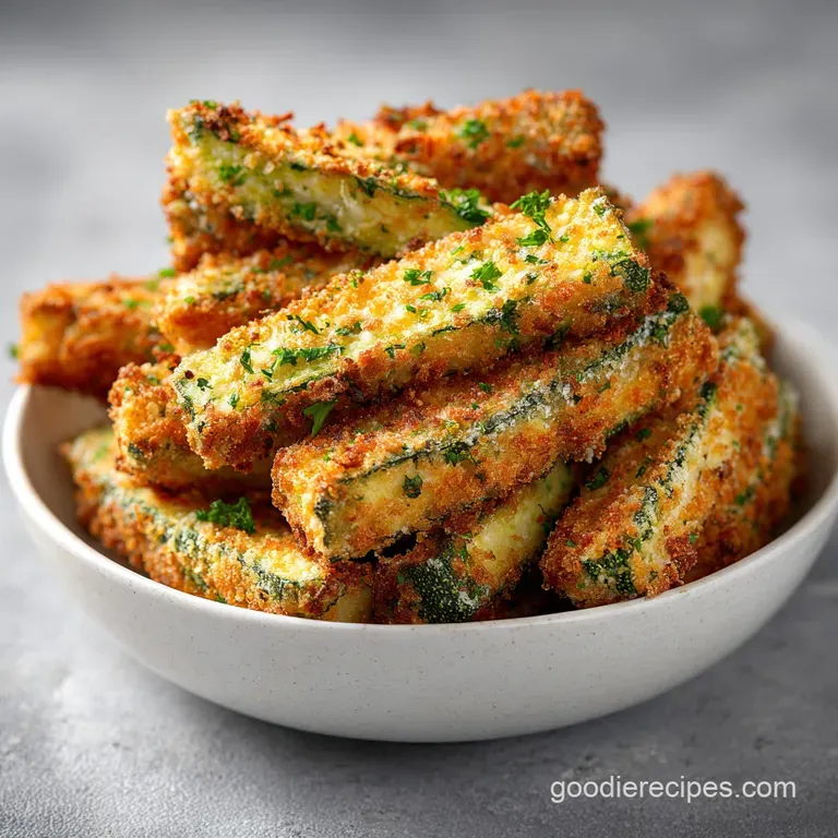 Air Fryer Zucchini Fries: Ultra-Crispy