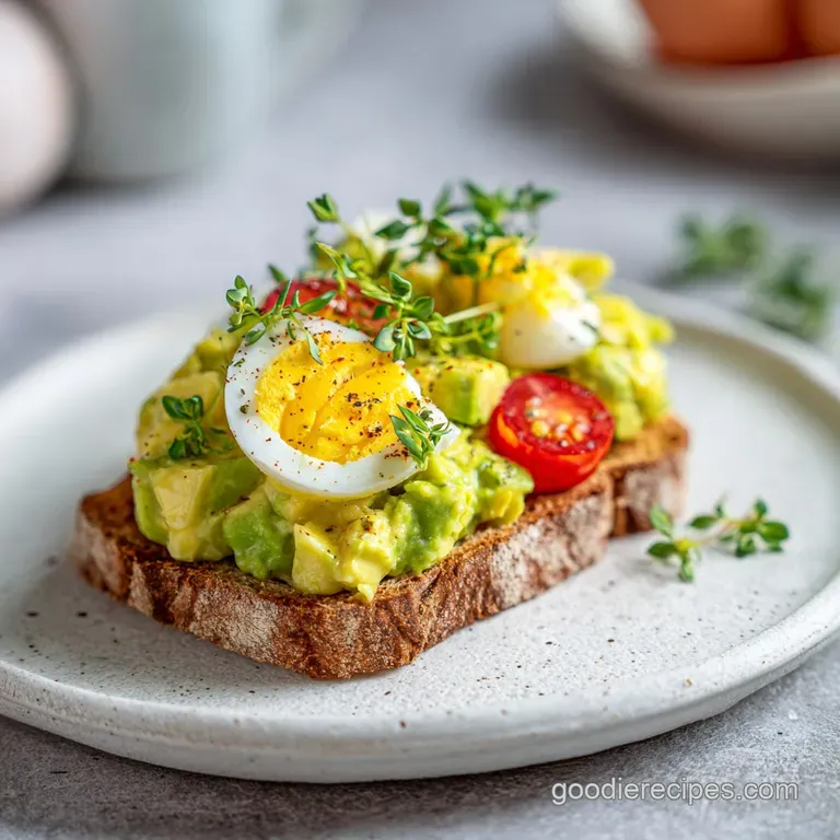 Avocado Egg Salad: Creamy & Healthy