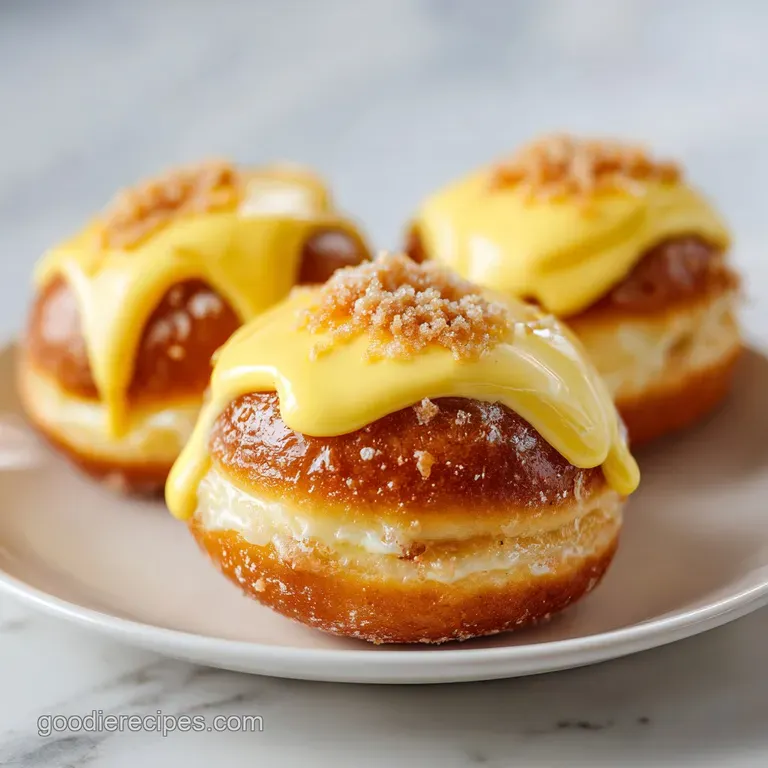 Baked Creme Brulee Donuts: Rich and Caramelized