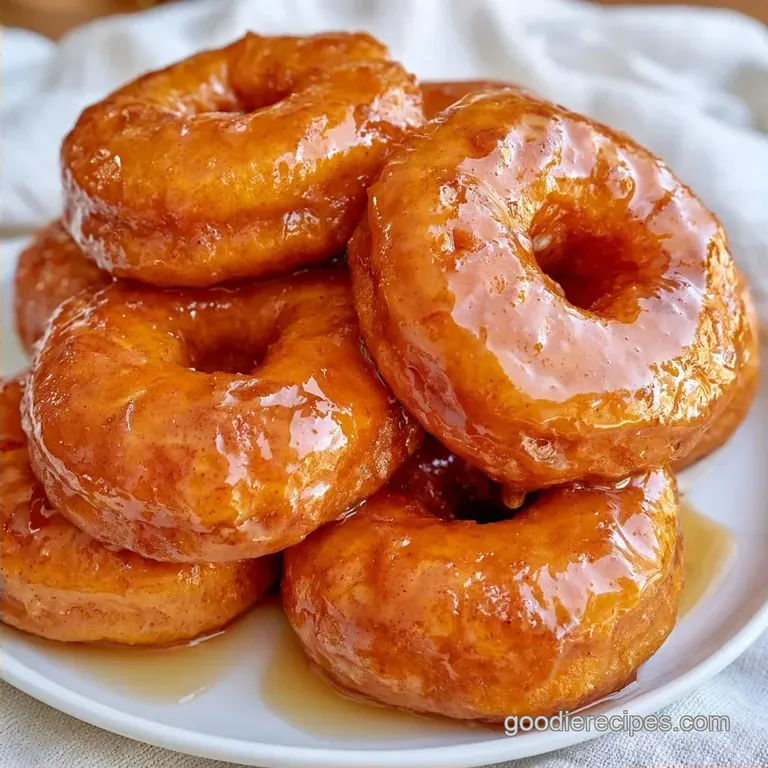 Baked Pumpkin Donuts with Maple Glaze in 30 Minutes