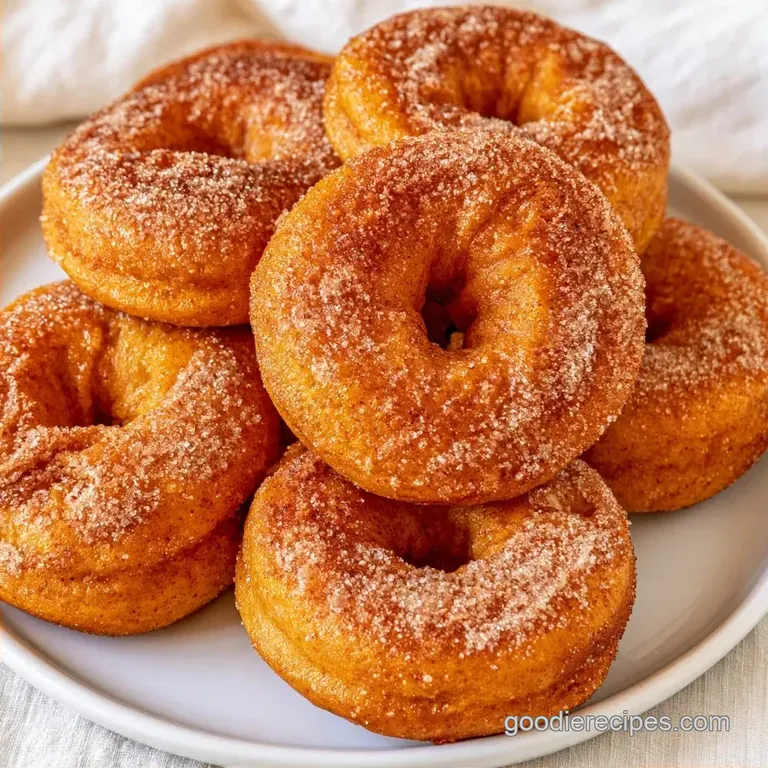 Baked Pumpkin Doughnuts: Spiced and Fluffy