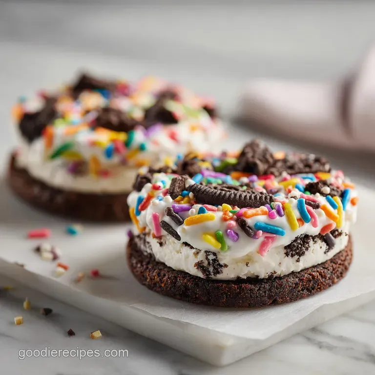 A slice of the cookie cheese ball, revealing its rich texture and dark cookie specks.