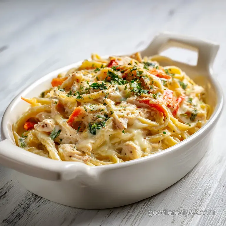Creamy Chicken Tetrazzini: A Classic Comfort Bake