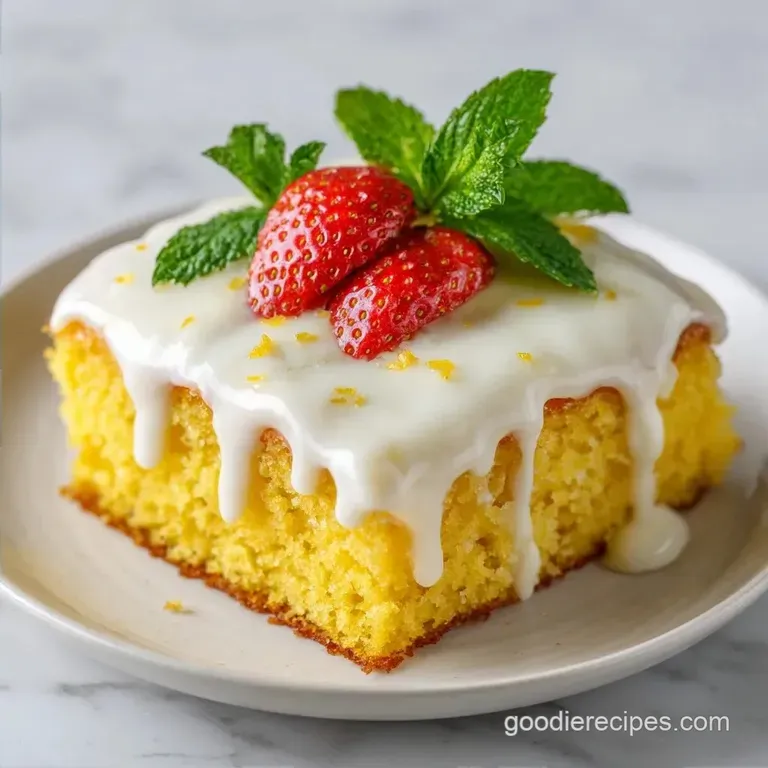 Creamy Poke Cake: Failure-Proof and Rich