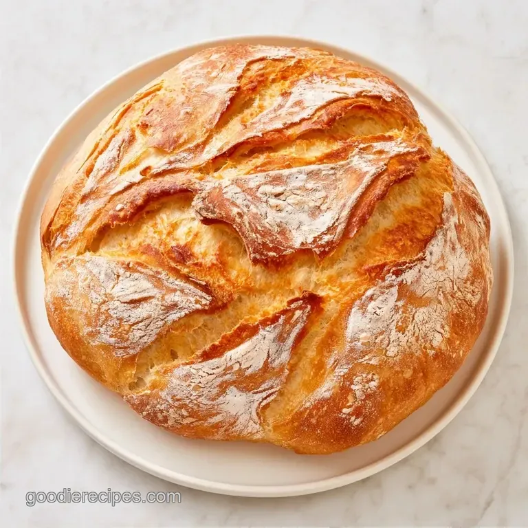 Easy Homemade Bread Recipe: No-Knead