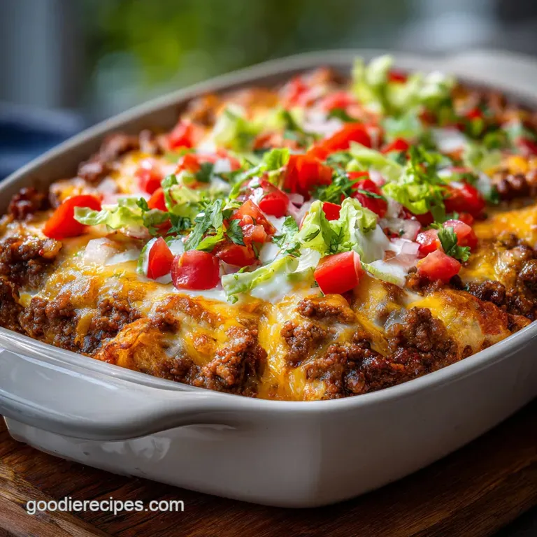 Mexican Casserole with Tortillas
