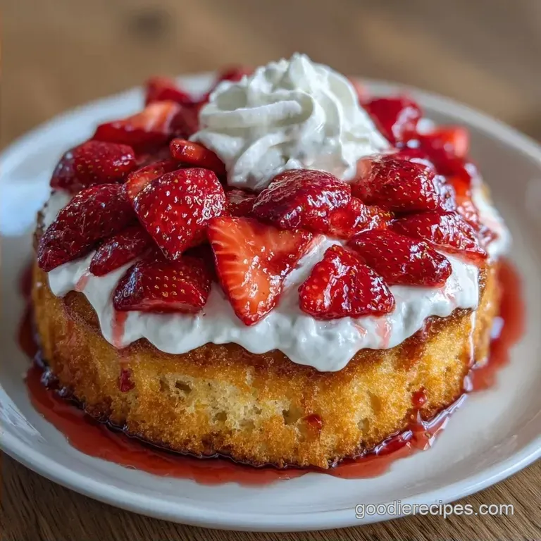 Easy Strawberry Poke Recipe: Creamy and Fruity
