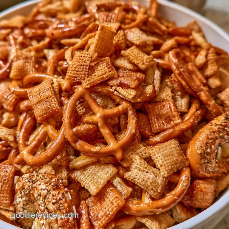 Everything Bagel Chex Mix: Savory and Crispy