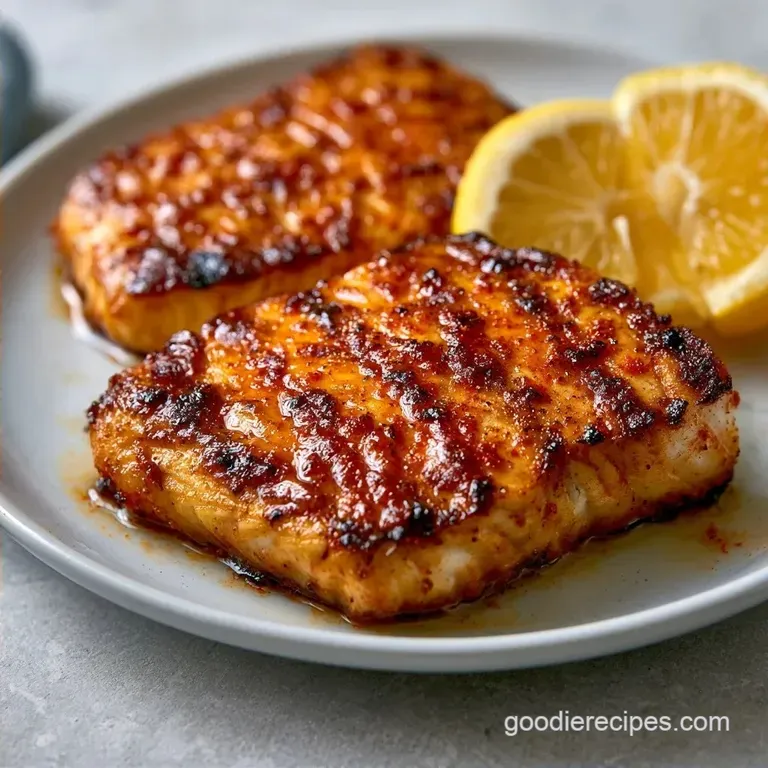 Fast Grilled Fish Fillets with Lemon and Garlic