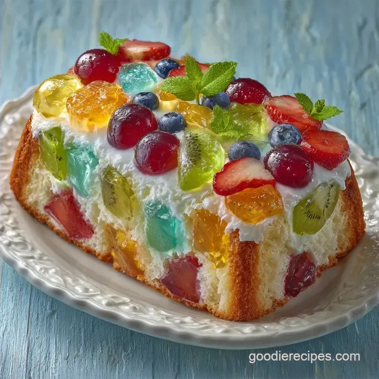 Fluffy Jello Poke Cake: Velvety and Moist