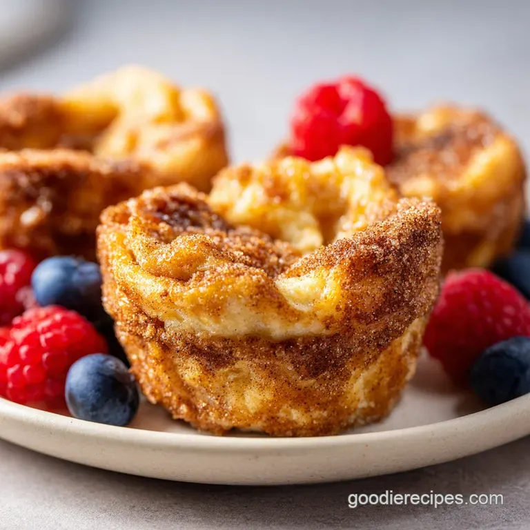 French Toast Muffins: Crispy and Caramelized