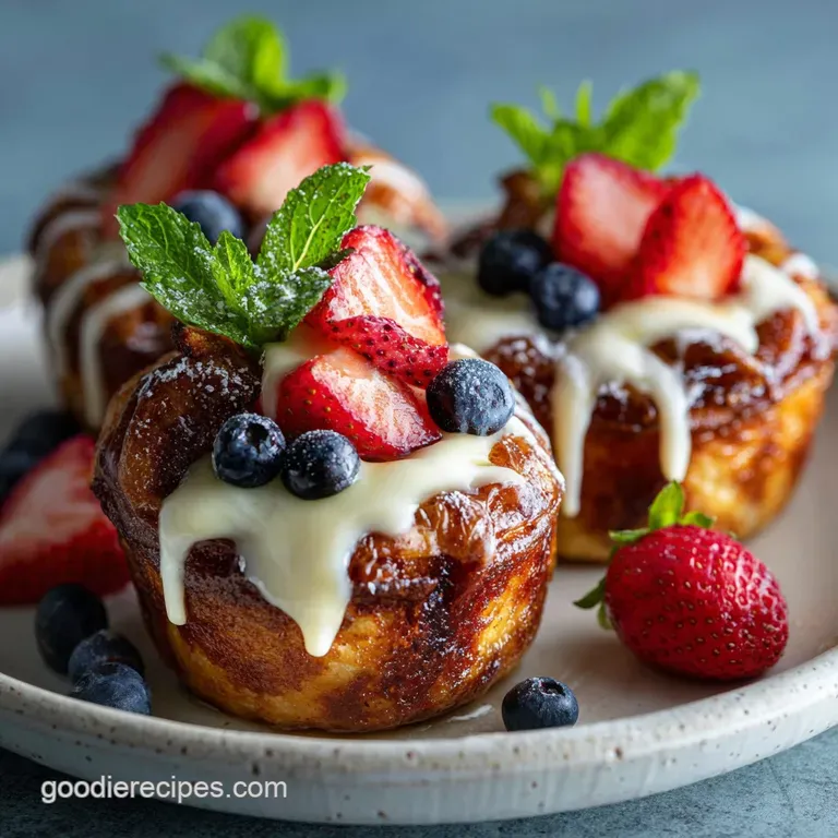 French Toast Muffins with Streusel