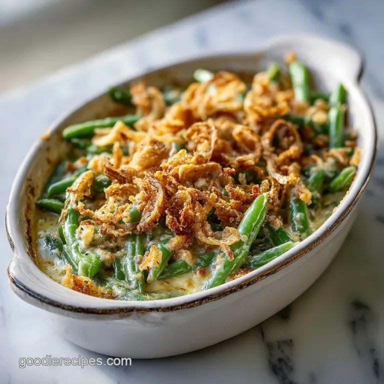 Fresh Green Bean Casserole: Scratch Made