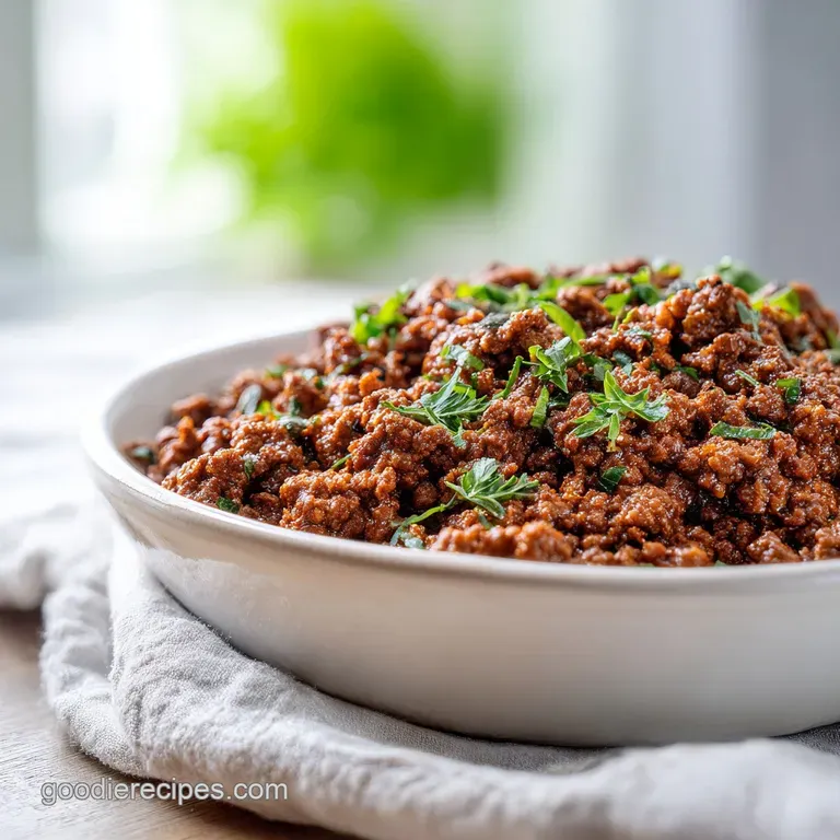 Ground Beef Recipe with Garlic and Herbs: Flavor-Well Method