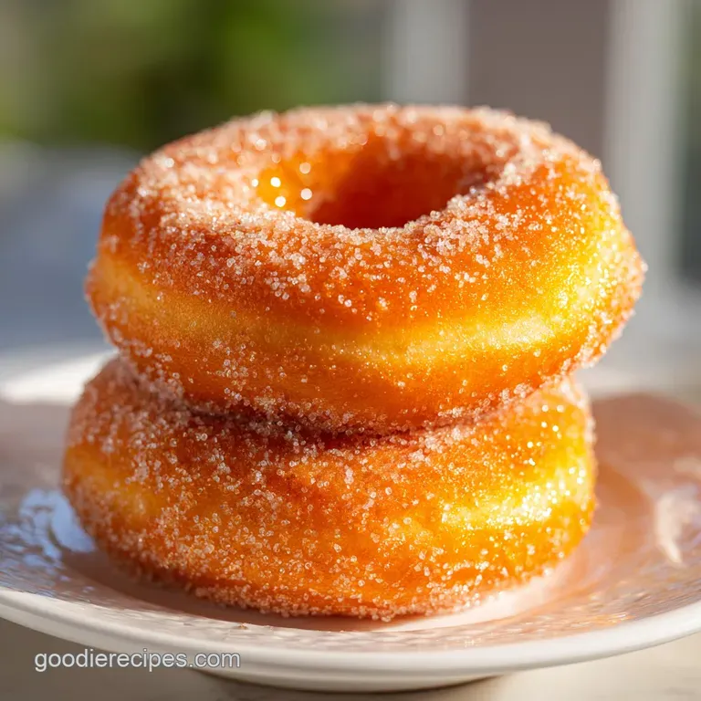 Glazed Donut Muffins: Nutmeg Scented Cake