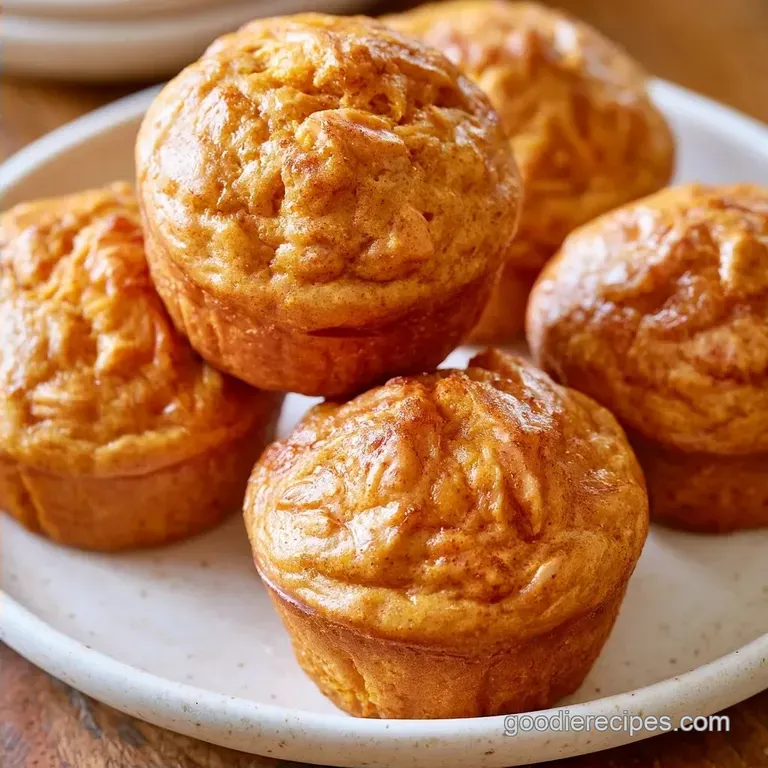 Healthy Pumpkin Spice Muffins: Tender and Moist