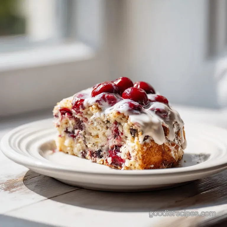 Homemade Cherry Chip Cake: Moist and Fluffy