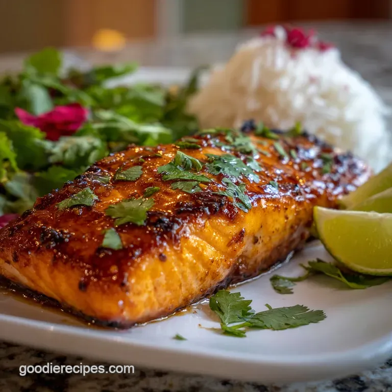 Honey Garlic Glazed Salmon