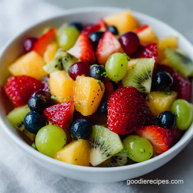 Honey Lime Fruit Salad: Fresh and Tangy