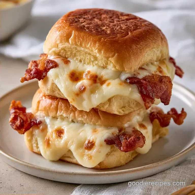 Hot Brown Sliders: Savory and Cheesy