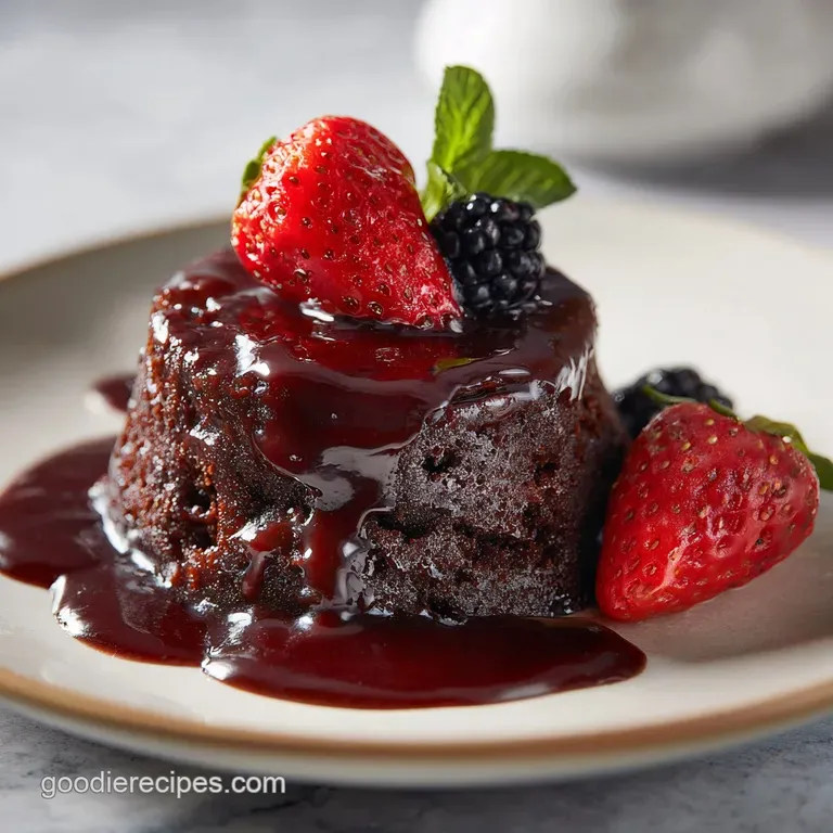 Hot Fudge Pudding Cake: A Dual Layered Dessert