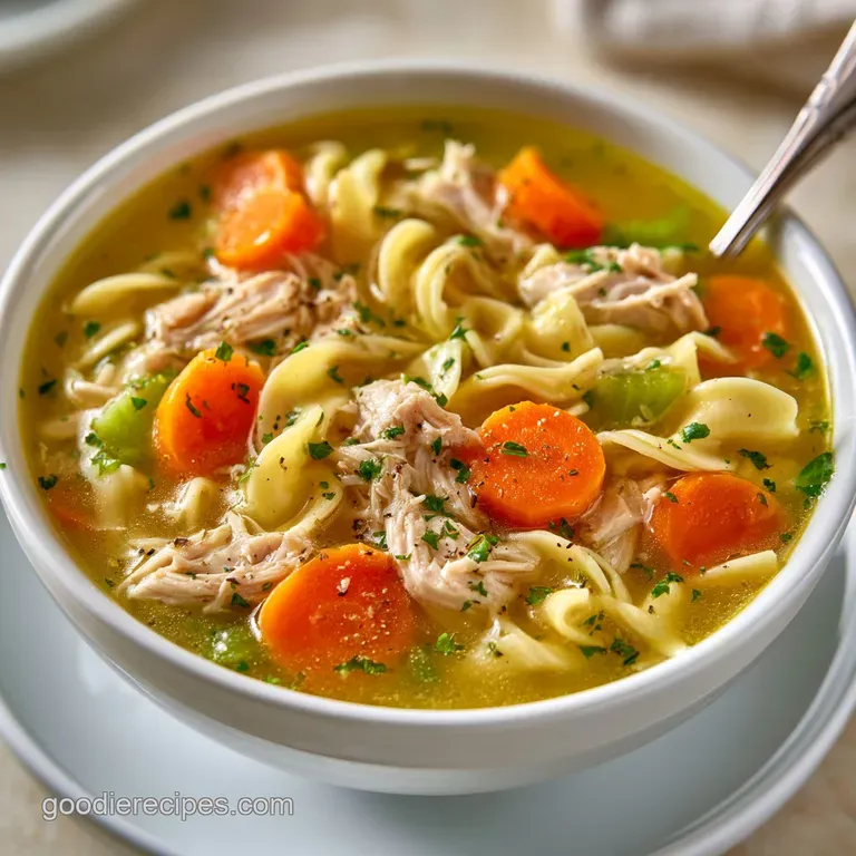 Instant Pot Chicken Noodle Soup: Silky and Hearty