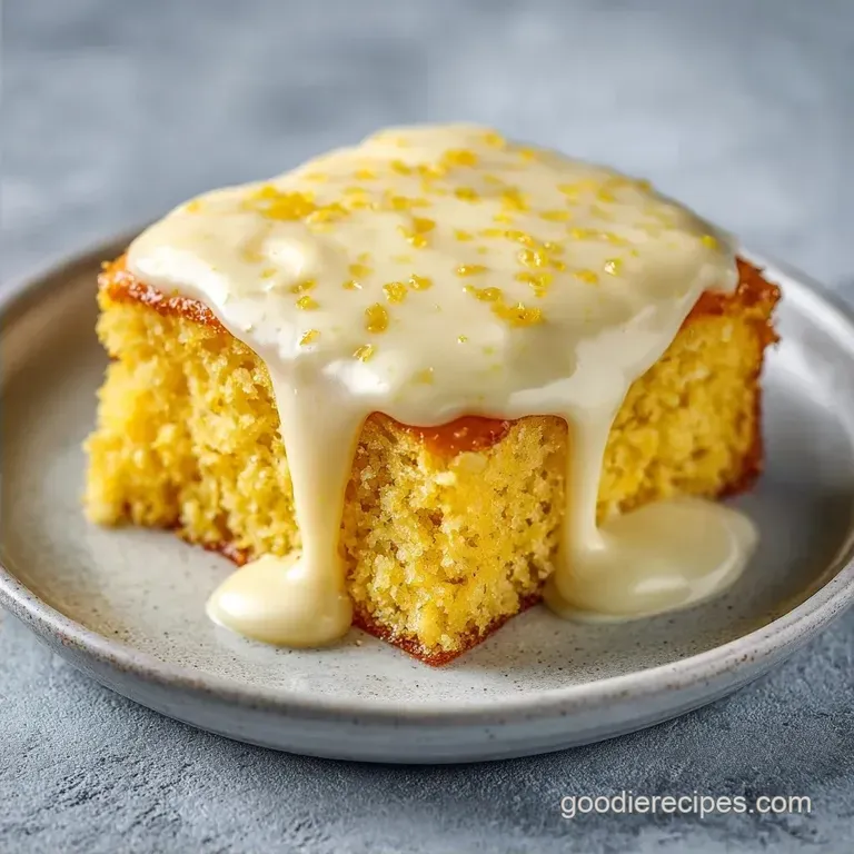 Instant Yellow Poke Cake: Creamy and Moist